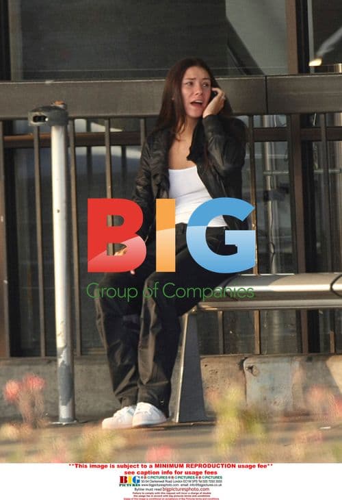 Newlyweds Kevin Pietersen and Jessica Taylor at LAX