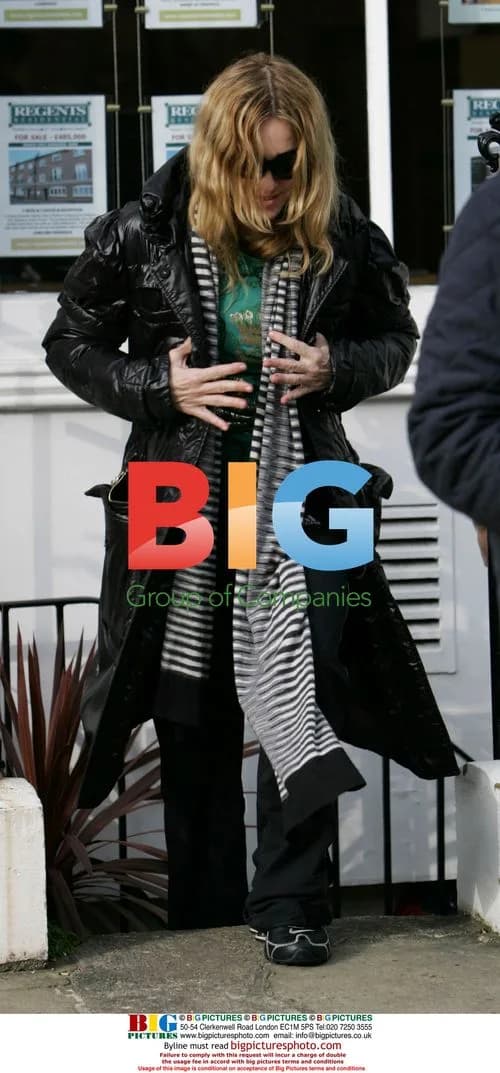 Madonna Leaves London Gym