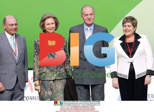 King Juan Carlos I and Queen Sophia at FITUR trade fair