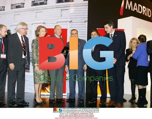 King Juan Carlos I and Queen Sophia Visit FITUR Trade Fair