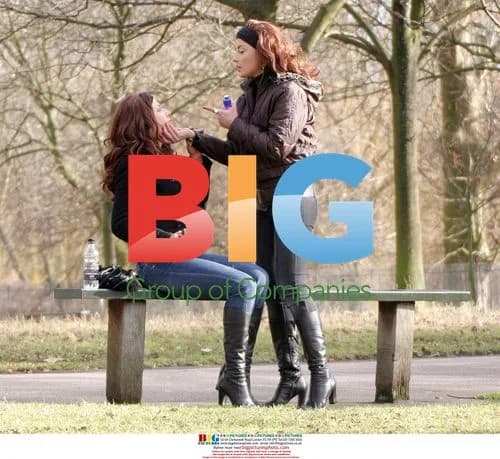 The Cheeky Girls Argue in Park