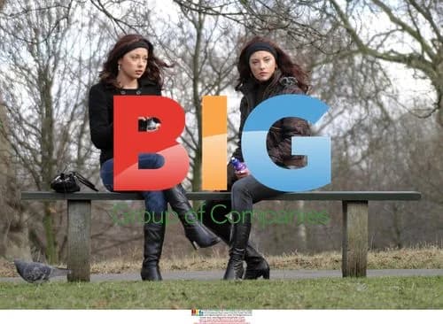 The Cheeky Girls Arguing in a Park