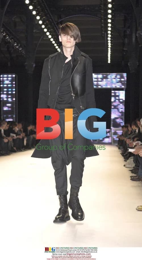 Karl Lagerfeld at Dior Homme Paris 2007/2008