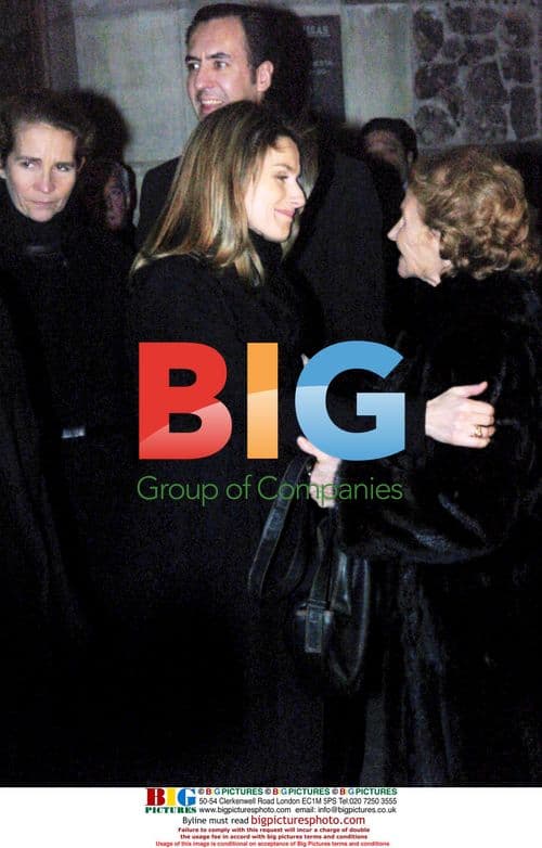 King, Queen, Princess Attend Cousin's Burial