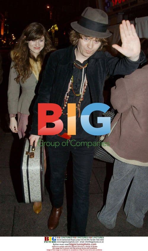 Spiral and Fionn Reagan at Meteor Awards After Party