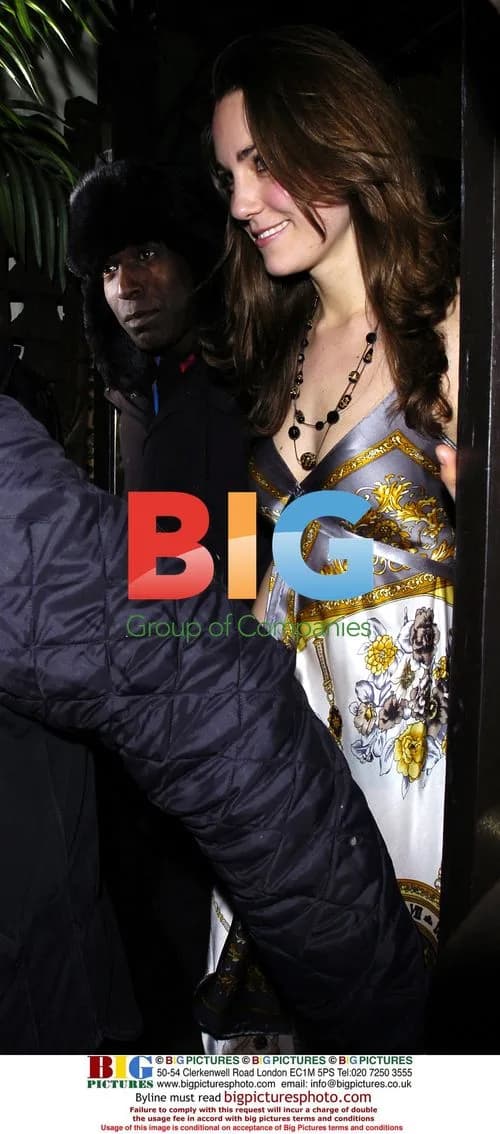 Prince William and Kate Middleton Enjoy Night Out