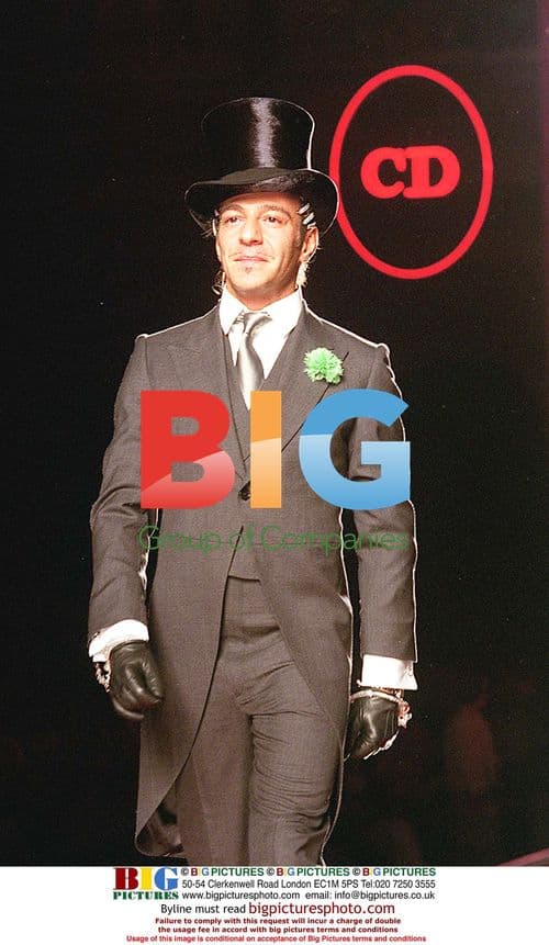 John Galliano at Dior Fashion Show