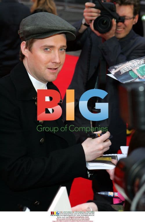 The Kaiser Chief's Ricky Wilson at 2006 BRIT Awards