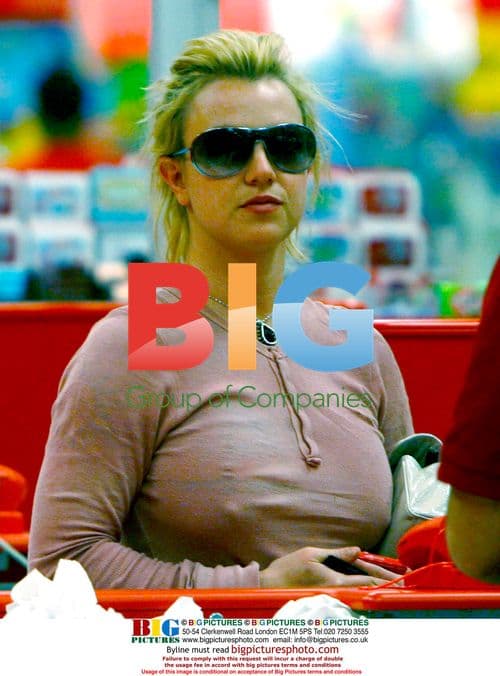 Britney Spears Shops at Target