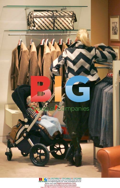 Gwen Stefani and Gavin Rossdale go shopping in London
