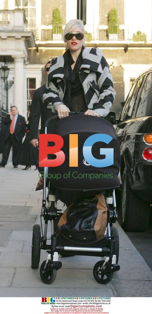 Gwen Stefani and Gavin Rossdale Go Shopping in London