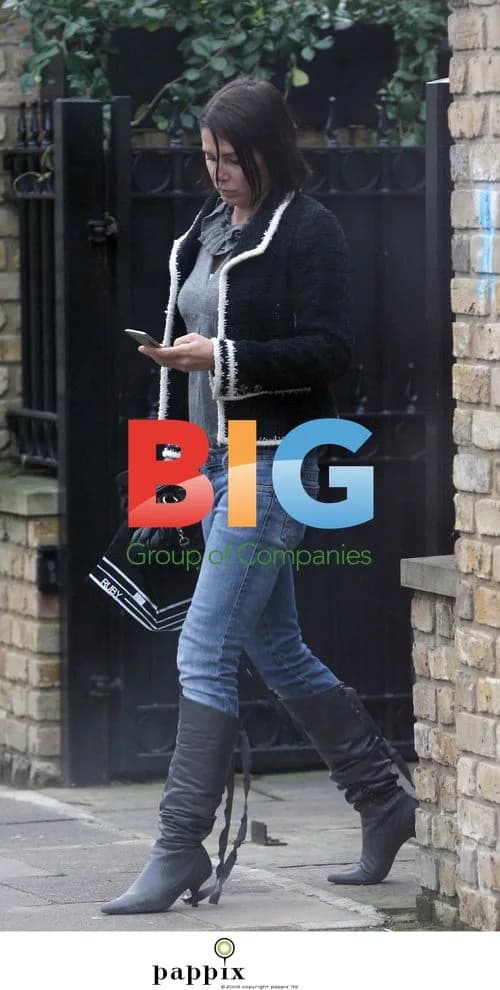 Sadie Frost looking tired after Cotswold's visit