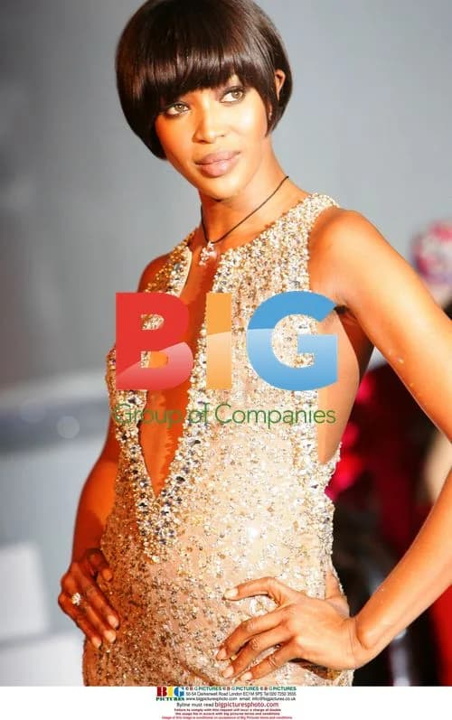Naomi Campbell at Mont Blanc "Night of the Stars" Gala