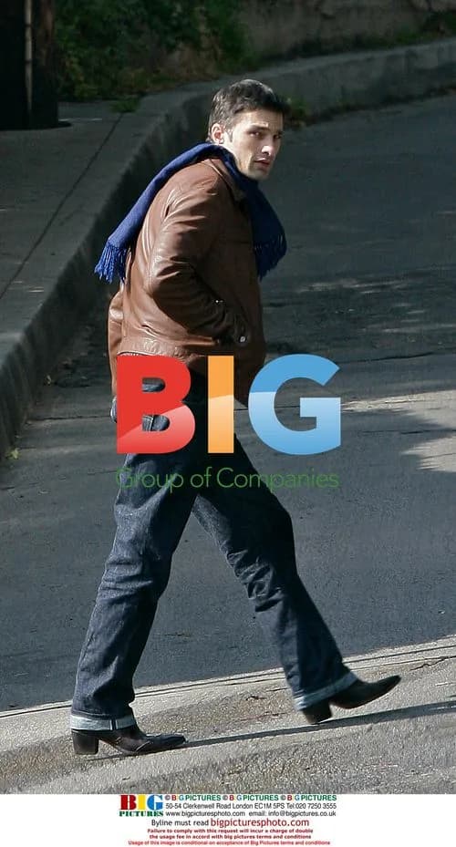 Olivier Martinez on Cell Phone in LA