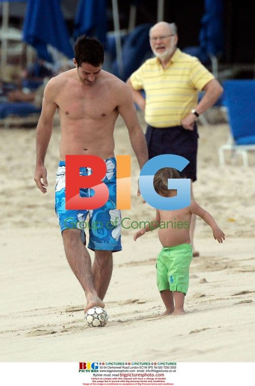 Redknapp Family Caribbean Holiday