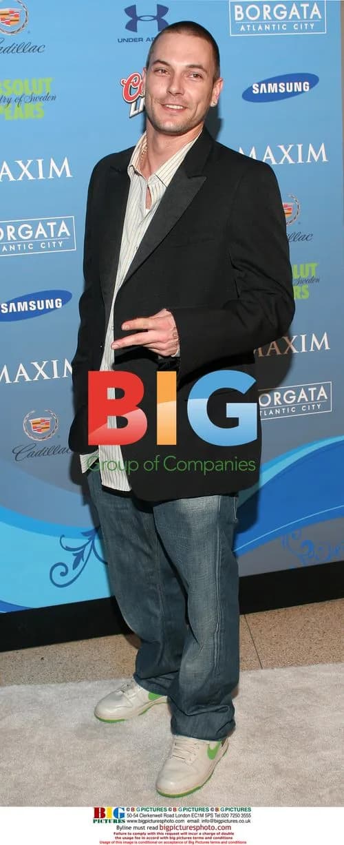 Kevin Federline at Maxim Super Bowl Party