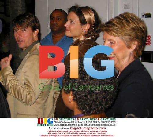 Tom Cruise, Katie Holmes, Connor Cruise at Jennifer Lopez and Mark Anthony Concert