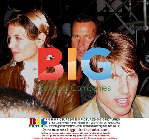 Tom Cruise, Katie Holmes at J.Lo & Marc Anthony Concert