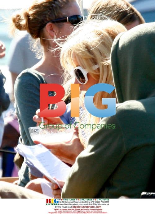 Paris Hilton Eats Cereal on Hottie and Nottie Set