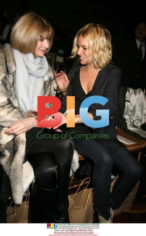 Anna Wintour and Sienna Miller at Rag and Bone show
