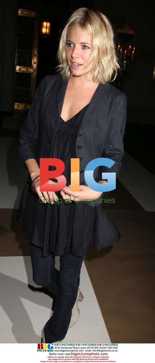 Sienna Miller at Rag and Bone Fashion Week