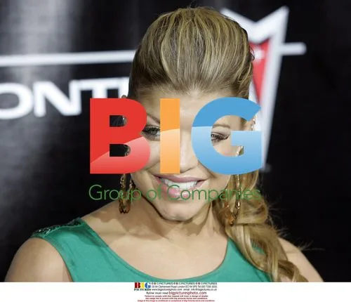 Fergie Arrives at Super Bowl XLI Party