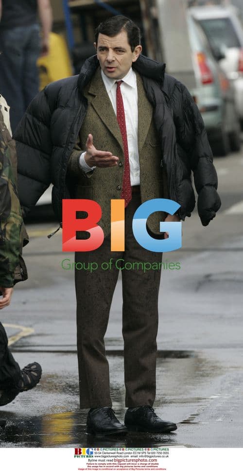 Rowan Atkinson as Mr. Bean on the French Riviera