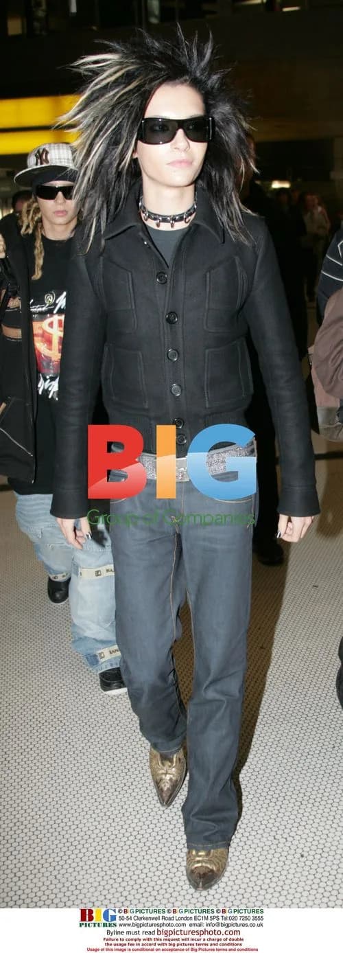 Tokio Hotel at Charles de Gaulle Airport