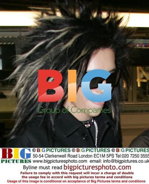 Tokio Hotel at Charles de Gaulle Airport