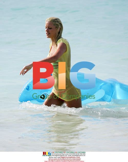 Emma B on holiday in Caribbean