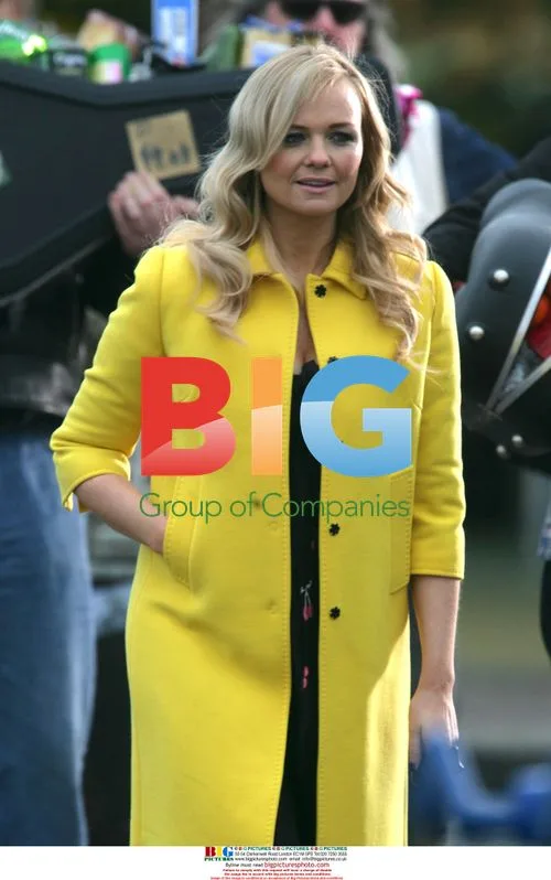 Emma Bunton Filming Tesco Advert