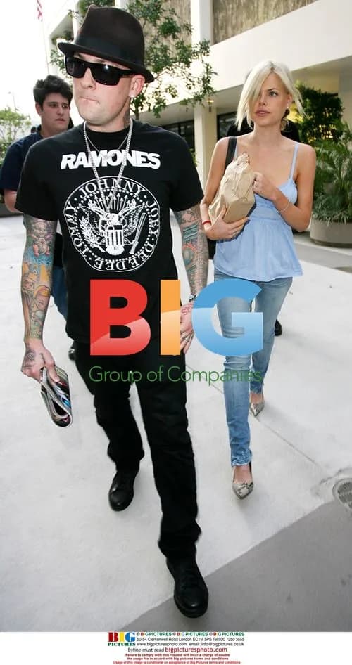 Joel Madden Lunch with Mystery Blonde