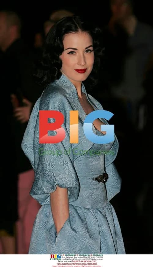 Dita Von Teese at Kylie The Exhibition