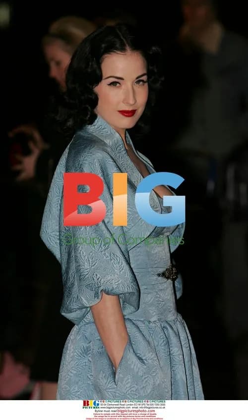 Dita Von Teese at Kylie The Exhibition