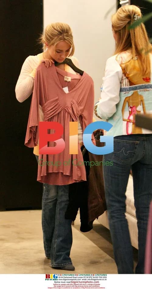 Hayden Panettiere Shopping in Beverly Hills