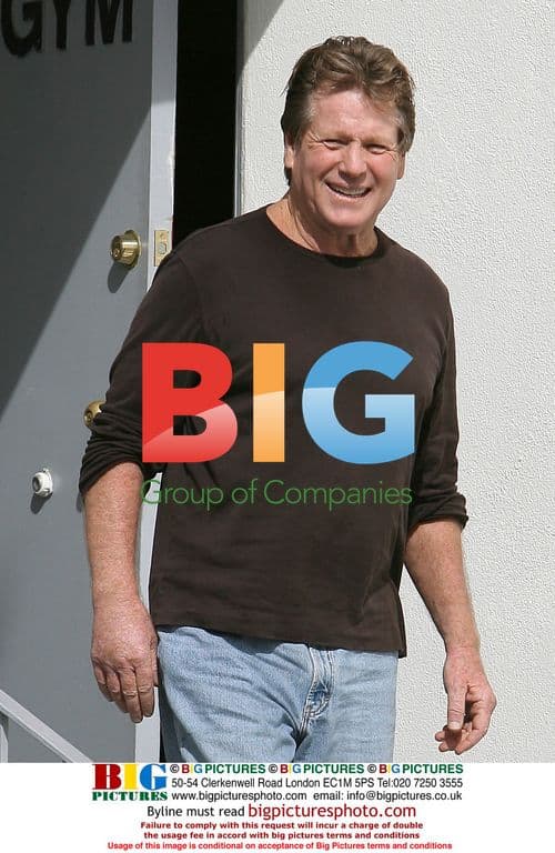 Ryan O'Neal Leaves Gym After Arrest