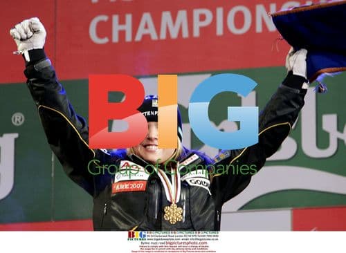 Anja Parson Wins Women's Super G at 2007 Winter Olympics