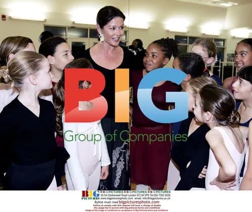 Catherine Zeta-Jones at Bermuda dance classes