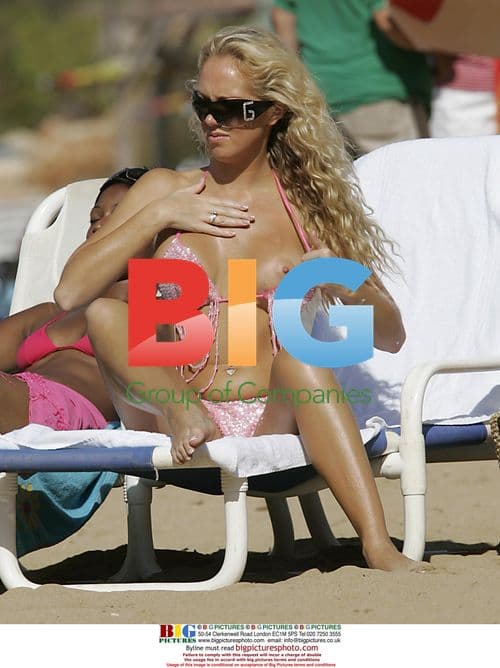 Big Brother 7's Aisleyne Horgan-Wallace Sexy Holiday