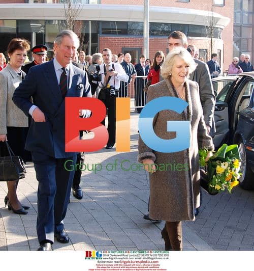 Prince and Duchess Visit Cancer Hospital in Manchester