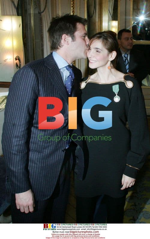 Princess Clotilde Courau Awarded Insignia of Knight