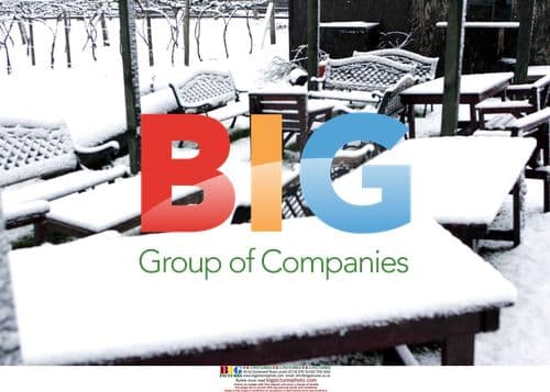 Heavy snow in Cardiff, UK 2007