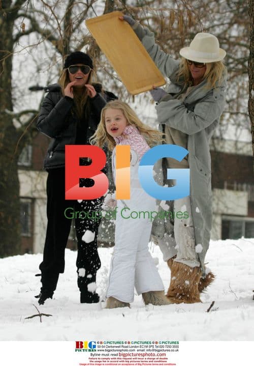 Meg Matthews and Daughter Anais Sledge in Style