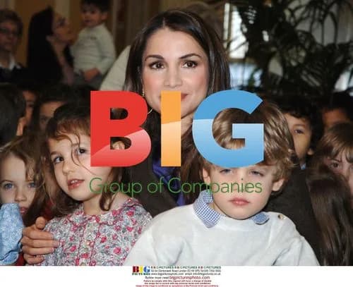 Queen Rania of Jordan visits Milan
