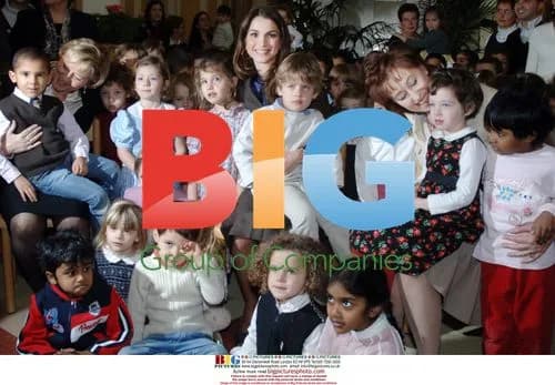 Queen Rania of Jordan visits Milan