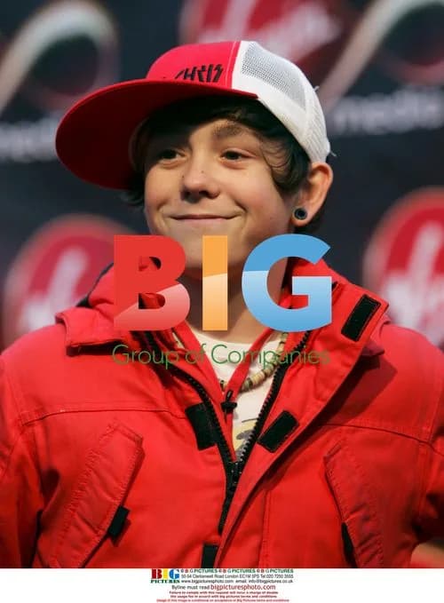 Lil' Chris at Virgin Media Launch Party