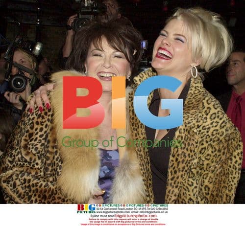 Anna Nicole Smith and Roseanne at Lane Bryant event
