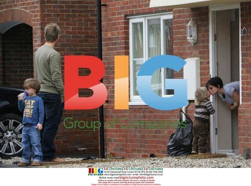 Jade Goody and Jack Tweedy return home