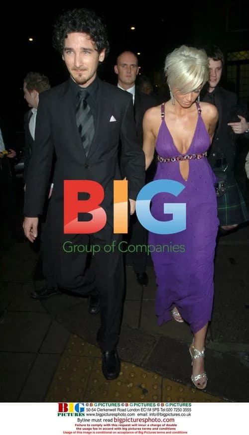 Sarah Harding Leaving BAFTA Afterparty