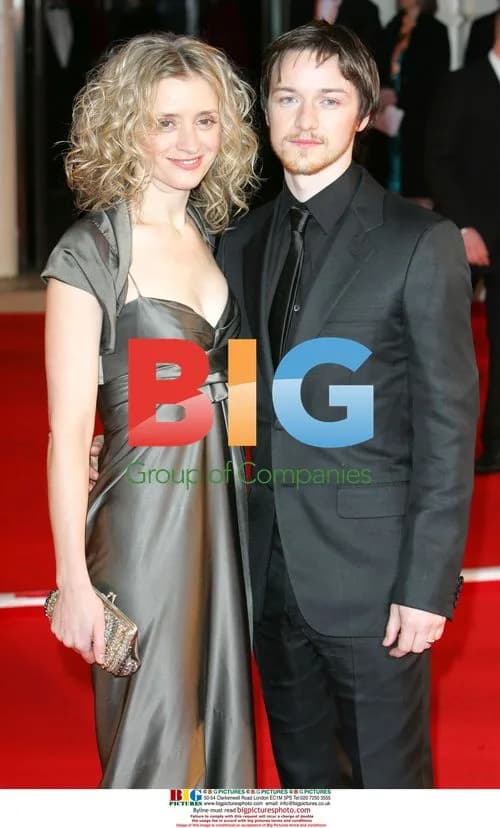 James McAvoy and Anne Marie Duff at BAFTA Awards